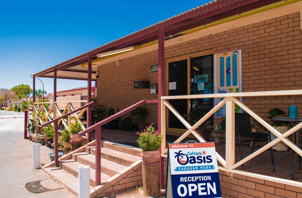 Outback Oasis Caravan Park Carnarvon Exterior foto